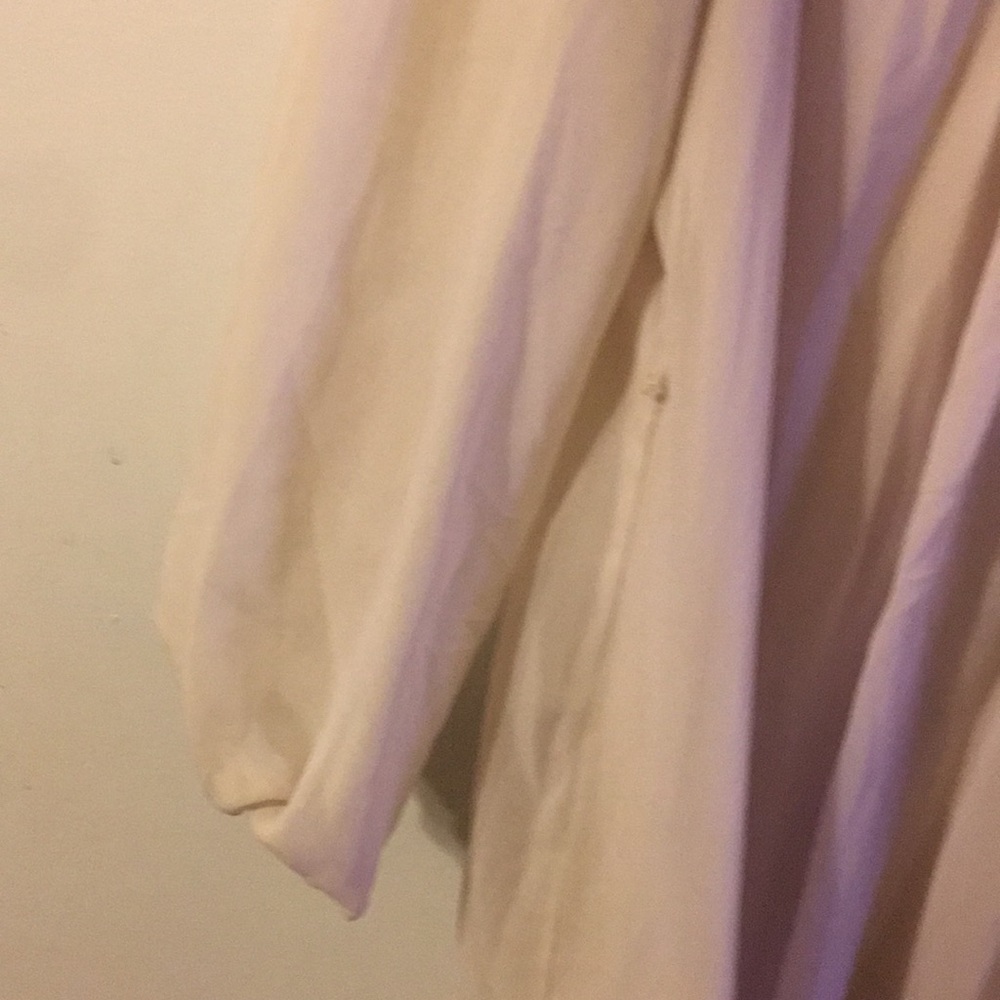 White long sleeve dress large - Picture 3 of 4